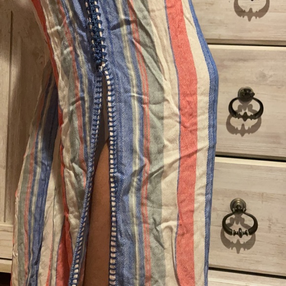 Colorful Striped Two Piece Outfit - Picture 5 of 5